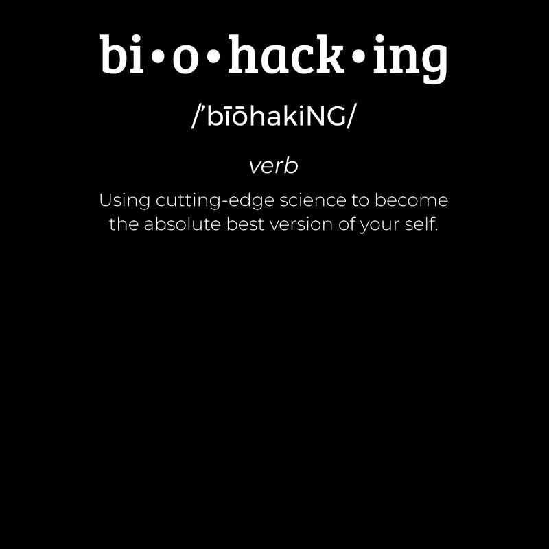 Biohacking Definition verb Dictionary Biohacking