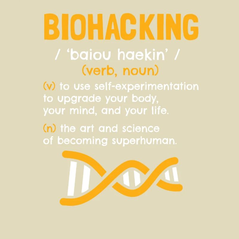 Biohacking Definition verb Dictionary Biohacking