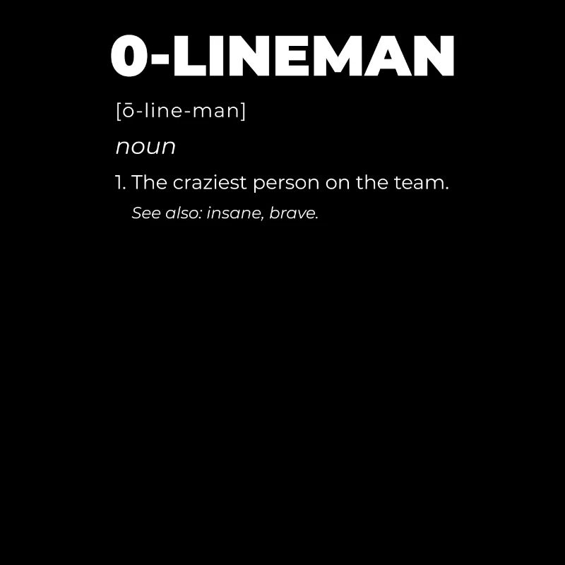 Dictionnaire de définition Lineman O Line offensif