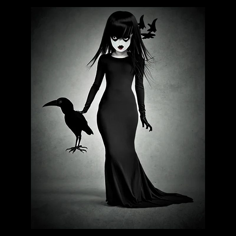 Princesse corbeau - Gothique Emo Soft Goth