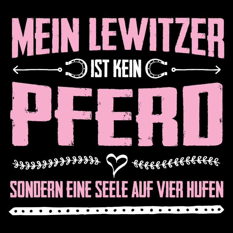 Lewitzer Pferd Seele auf Hufen Geschenk