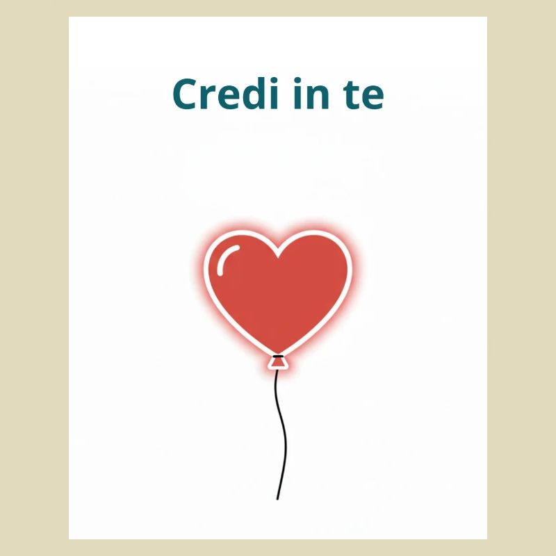 Glaube an dich selbst