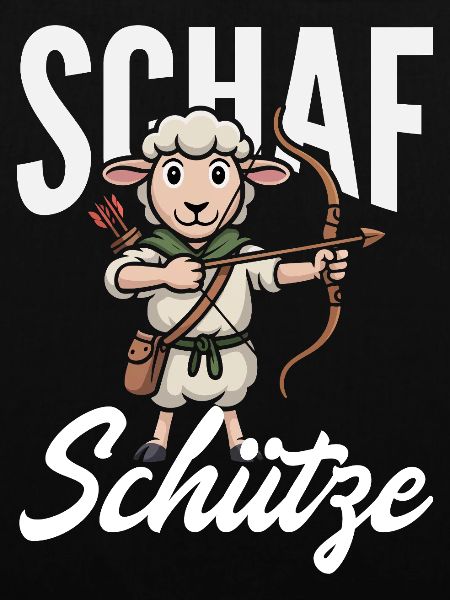 Bogenschütze Schaf - Bogenschießen Hobby