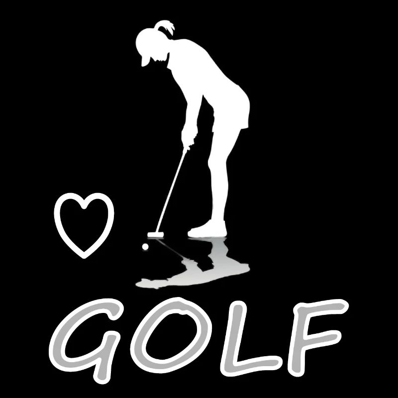 I love playing golf golfer golf course gift
