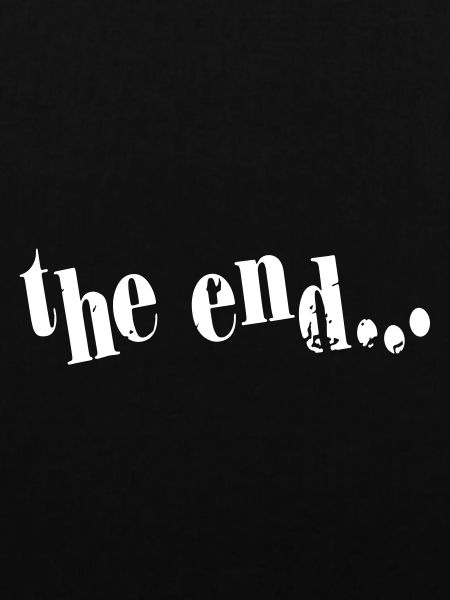 the end...