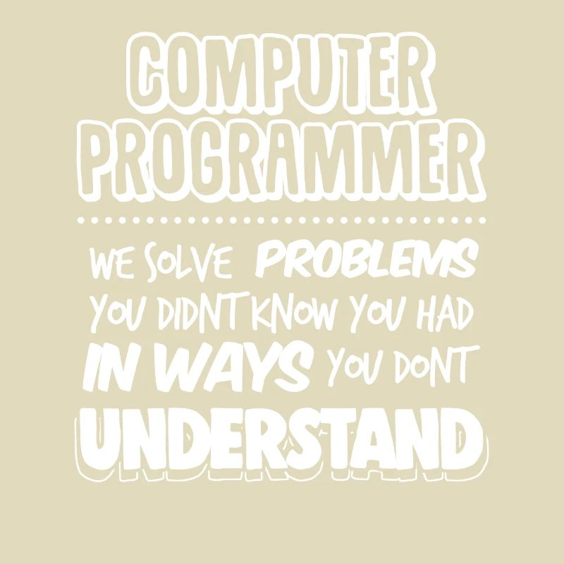 Computer Programmer Geek Pun Apparel