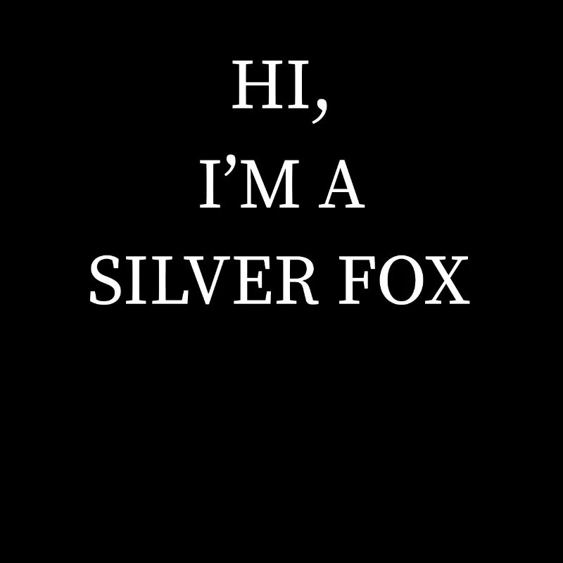 Ich bin ein Silver Fox Halloween Funny Last Minute