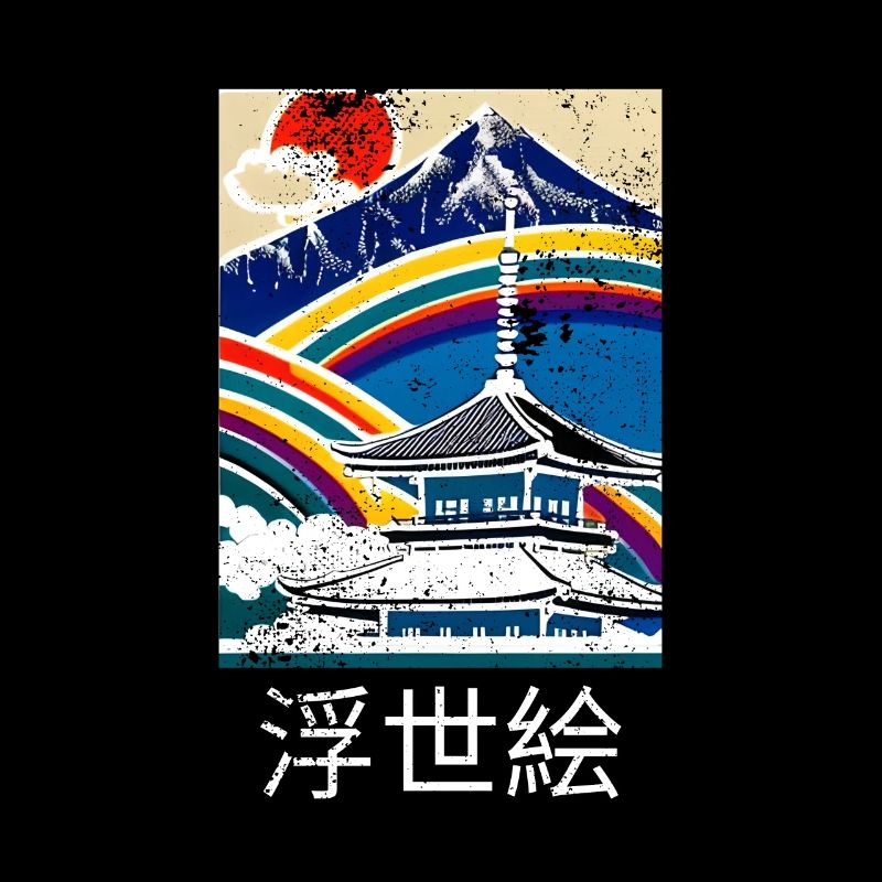 Ukiyo-e: Tempel der Schönheit - Ein Design, das