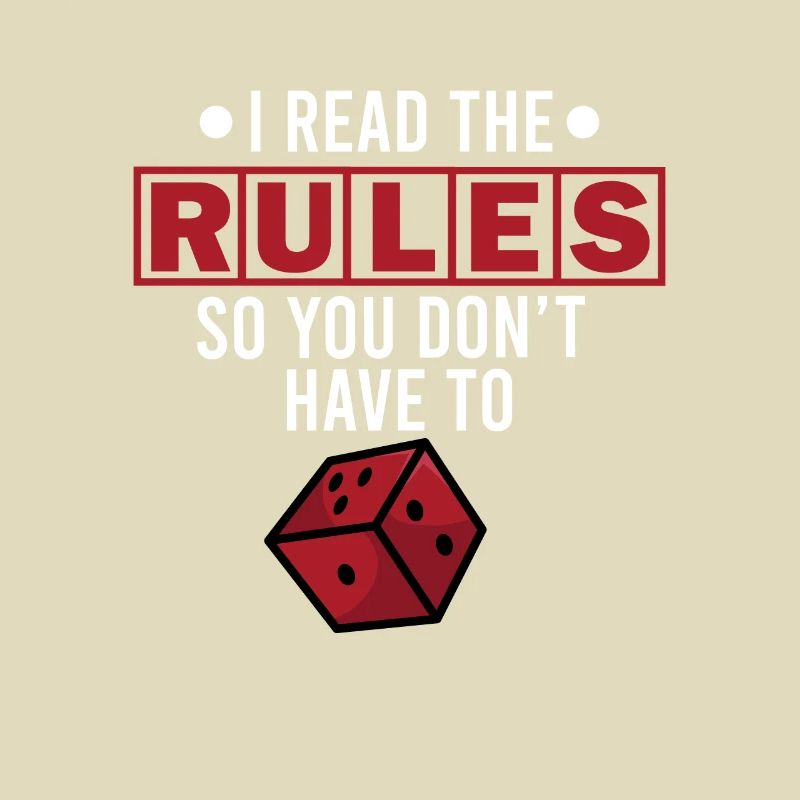 Boardgame Addict Tabletop Game Rules Saying Gift