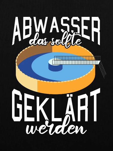 Abwassertechniker Abwasser geklärt Kläranlage
