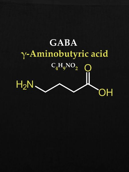 Gamma-Aminobuttersäure GABA-Molekül