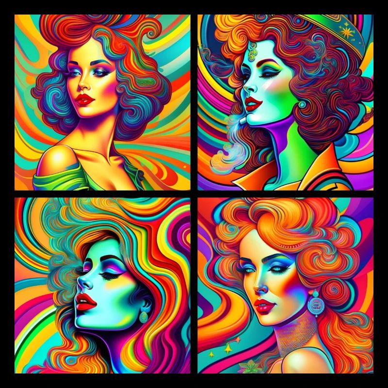 psychedelische Léa