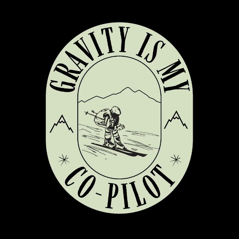 Gravity is my co-pilot - alpine skiing