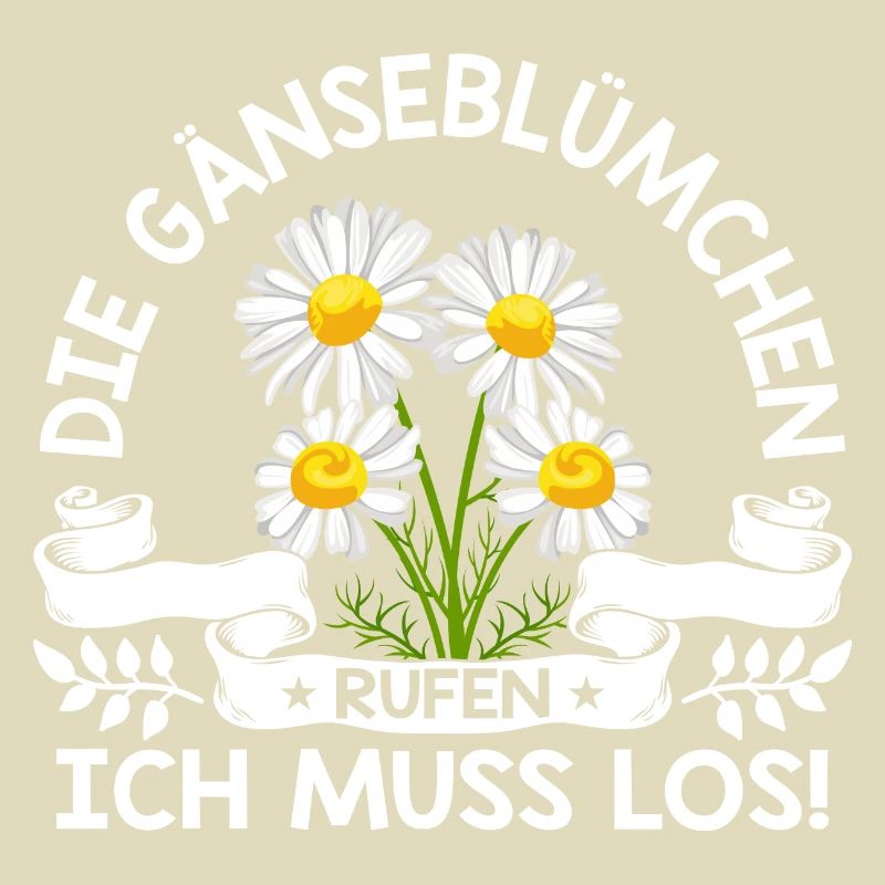 Gänseblümchen rufen Maßliebchen Blume