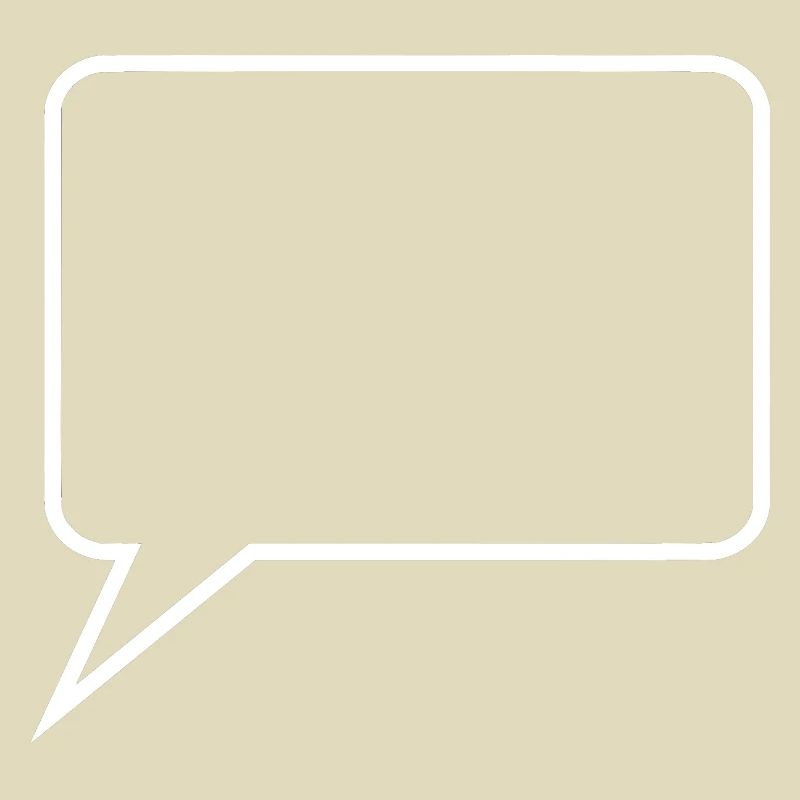 Personalize your own comic speech bubble