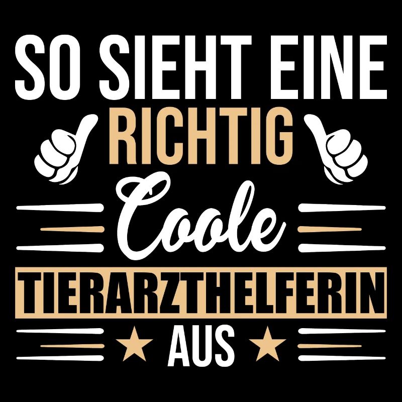 So sieht eine coole Tierarzthelferin aus TFA