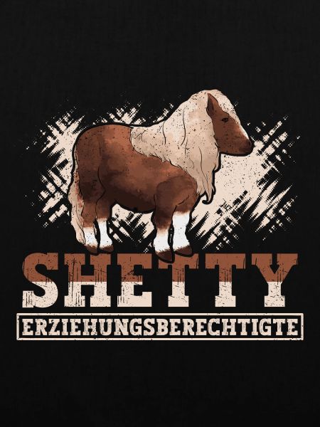 Shetty Spruch Shetland Pony reiten