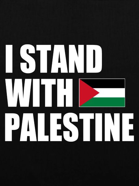 I stand with palestine
