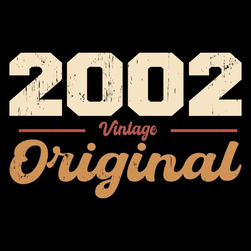 2002 Vintage Anniversary Retro Gift 2002