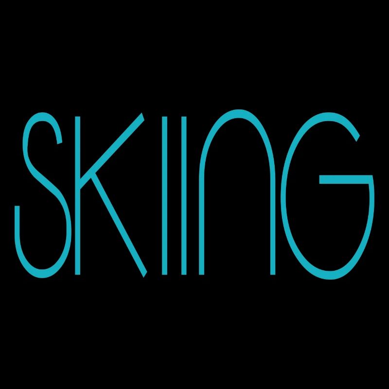 skiing