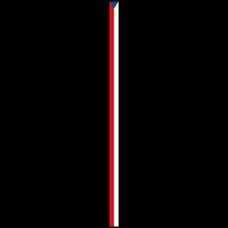 Rayures de style drapeau tchèque