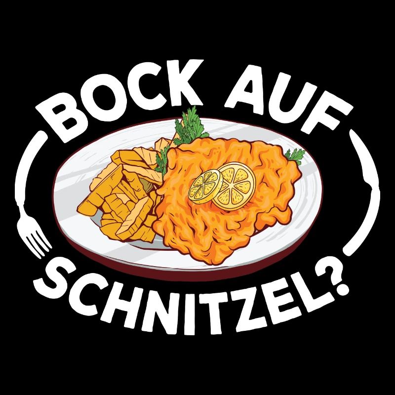 Bock auf Schnitzel mit Pommes