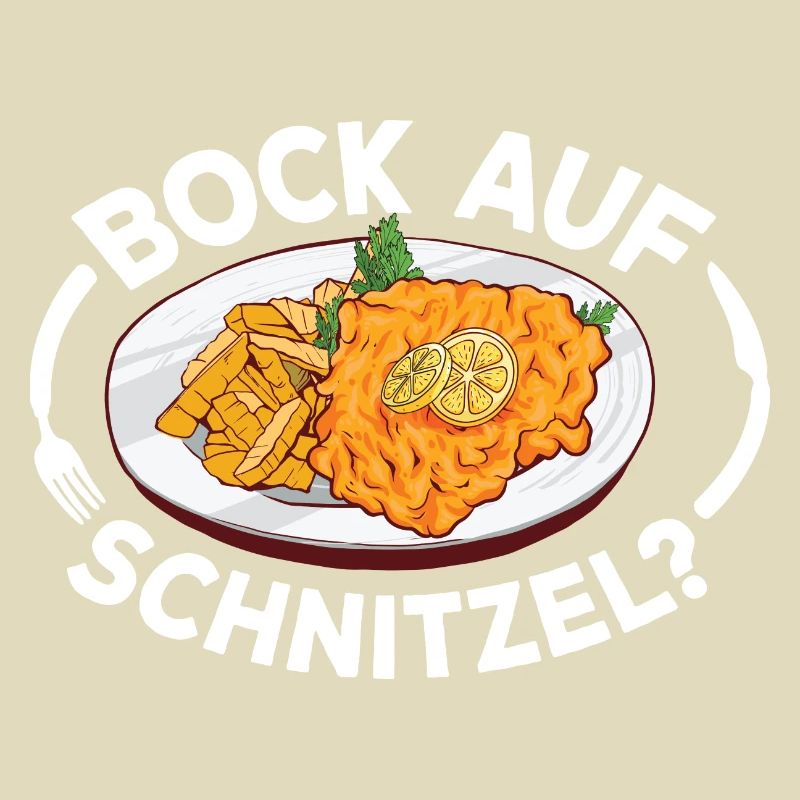 Bock auf Schnitzel mit Pommes