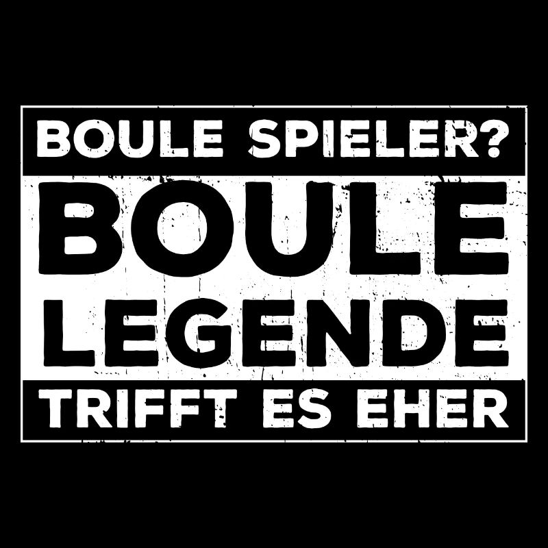 Boule Spieler Boule Legende