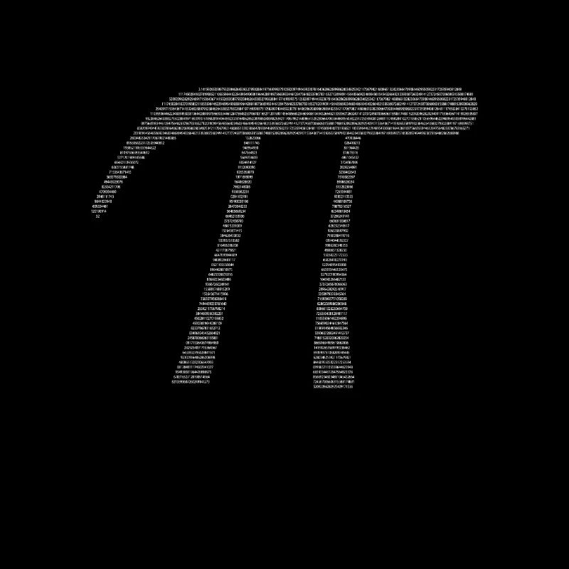 Cadeau mathématique de maths de physicien drôle de pi