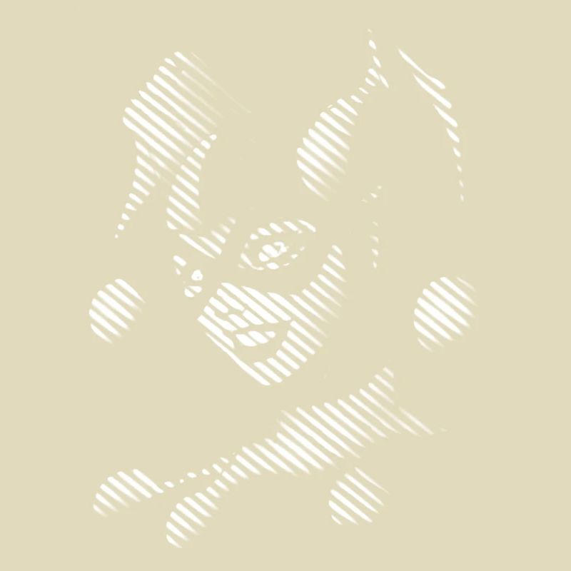 Harley Quinn black & white