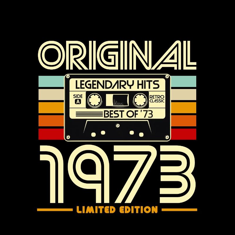 Originale Retro-Kassette von 1973