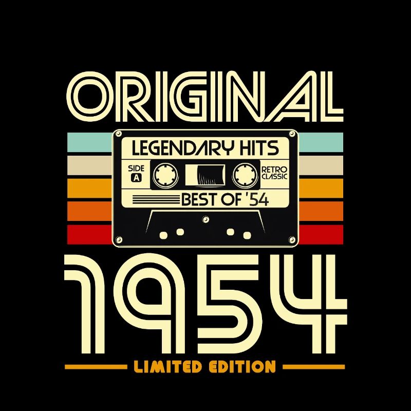 Original 1954 Cassette Retro