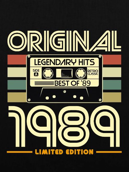 Original-Kassetten-Nostalgie von 1989