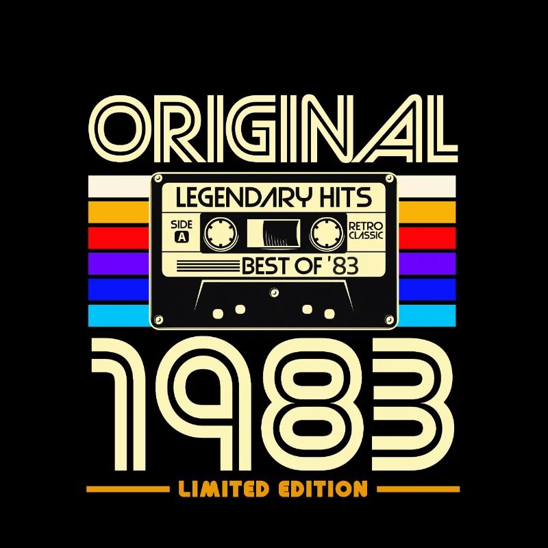 Original 1983 Retro Cassette