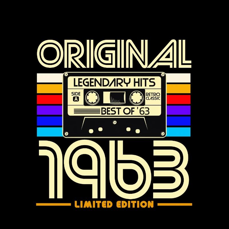 Original 1963 cassette rétro édition limitée