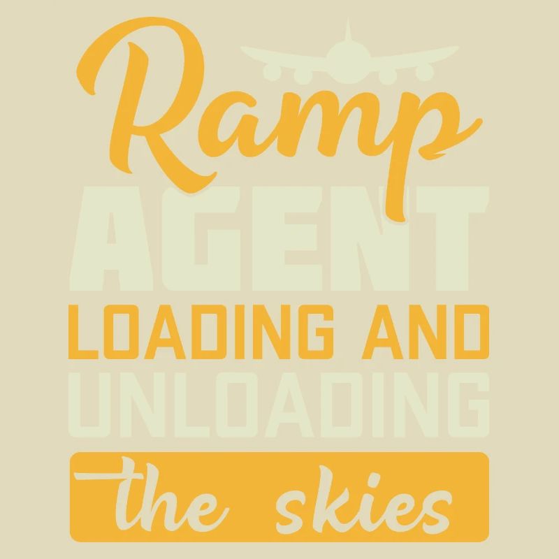 Ramp Agent Loading And Unloading The Skies