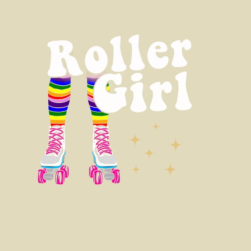 Inline Skate Geschenk Rollerskates Roller 70er