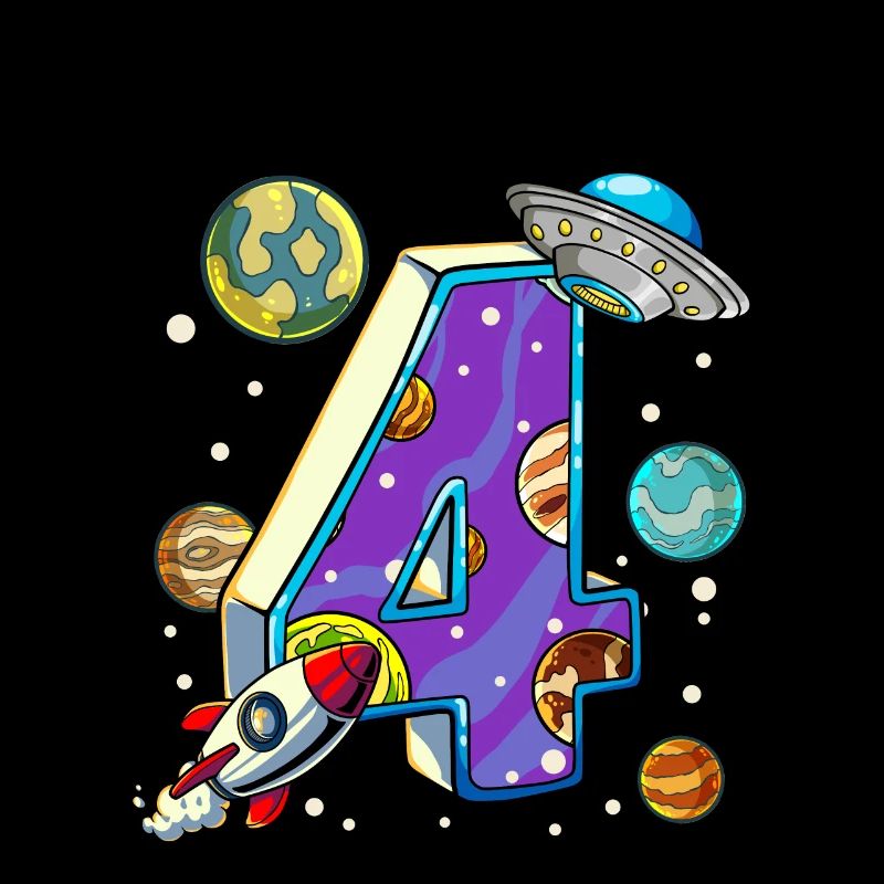 4 Anniversaire Astronaute de l’espace 4 ans