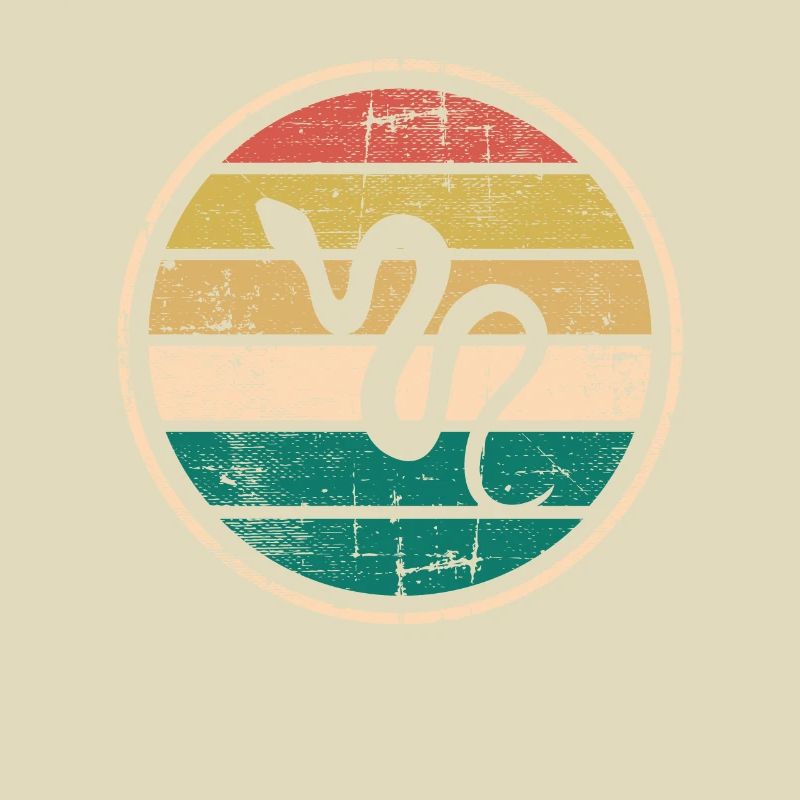 Snake Retro Reptile Python Idée cadeau