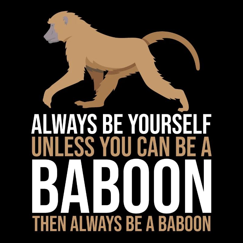 Gift for baboon lover