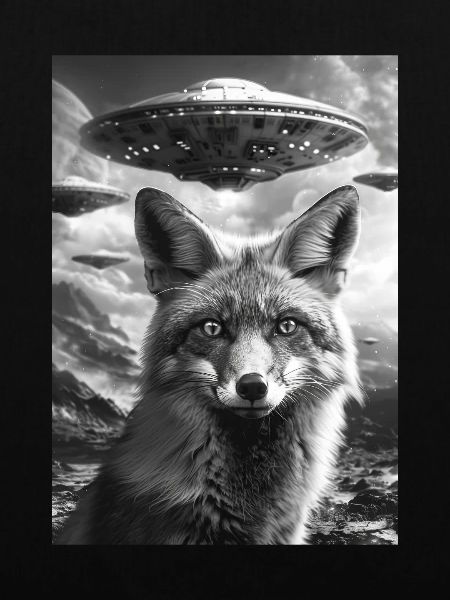 Ufo Selfie Fuchs