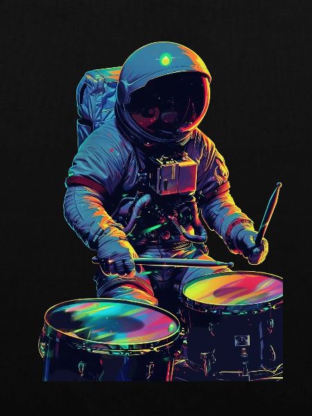 Astronaut Trommeln