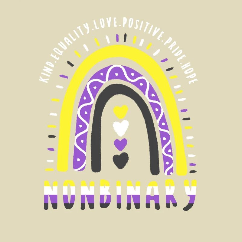 Nonbinary Boho Regenbogen