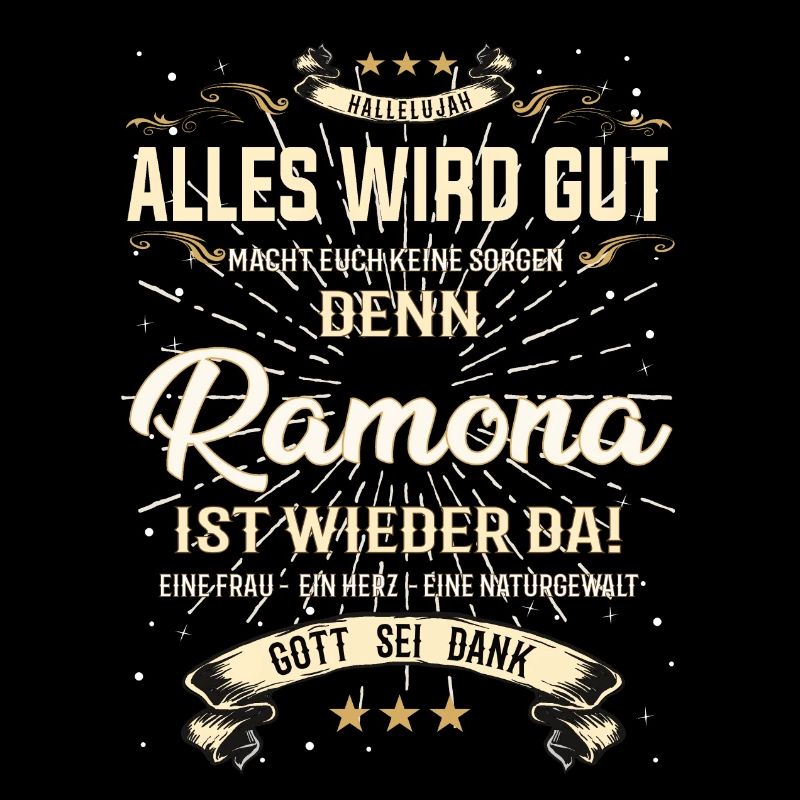 Alles wird gut denn Ramona Ist da Outfit