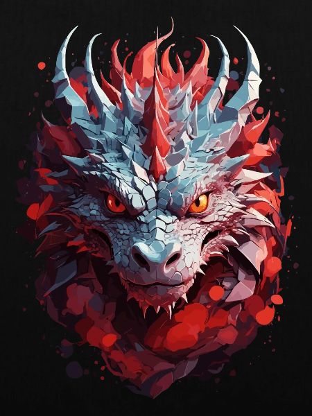 Düsterer Drache - Schattenwelten