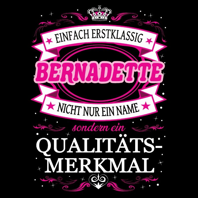 Caractéristique de qualité Bernadette, tout simplement de première classe