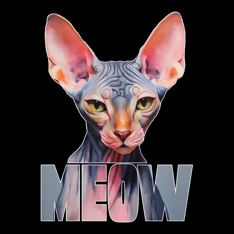 Sphynx cat Meow