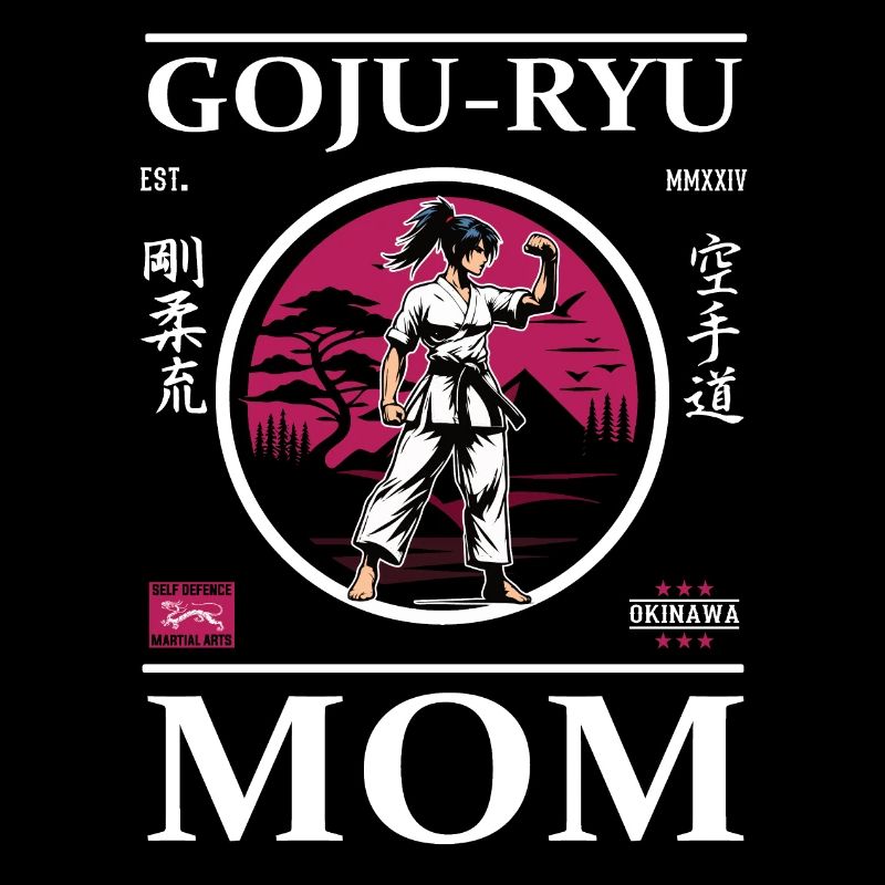 Maman de karaté Goju-Ryu