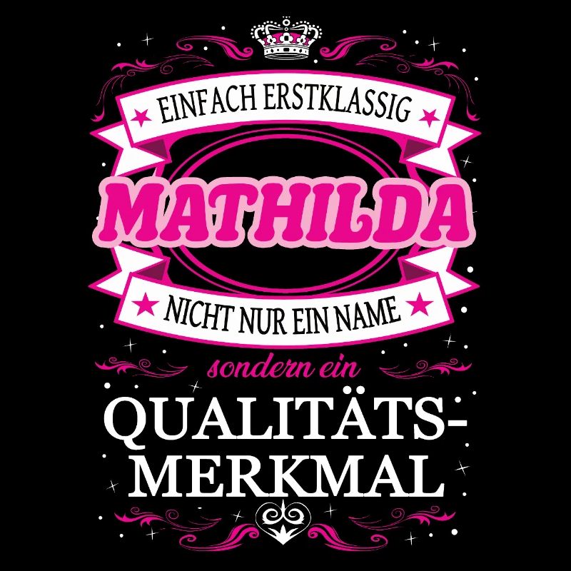 Caractéristique de qualité Mathilda tout simplement de première classe