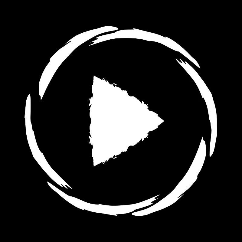 Play symbol button button